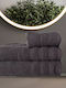 Makis Tselios Home Πετσέτα Σώματος Grey Βάρους 450gr/m²