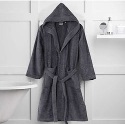 Colori Bathrobe with Hood Dark grey 500gr/m²
