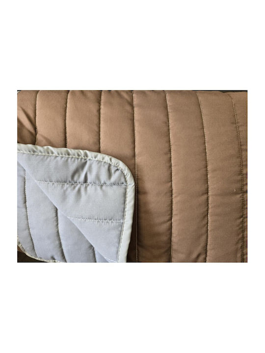 Mardim Coverlet Single Brown-grey 160x240cm