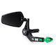Protecție Pârghie Frână Oglindă Verde Break Lever Protector Rear-view Mirror Universal 21440v Puig