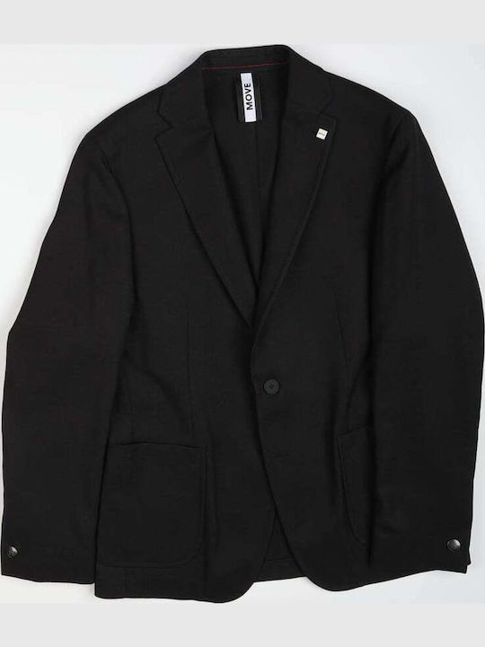 Digel Men's Suit Jacket Slim Fit Black