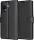 Book Leather Black (Oppo A94)