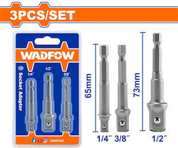 Wadfow Set of 3 Drills with Hexagonal Shank