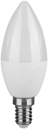 V-TAC LED Bulb 6.5W 100mm for E14 Socket Warm White 600 Lumen