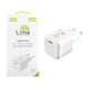 Lime Φορτιστής Χωρίς Καλώδιο GaN με Θύρα USB-C 78W Power Delivery Λευκός (LTC78W)