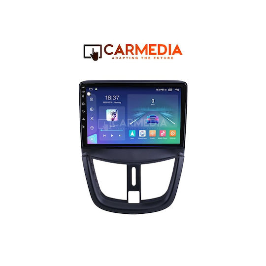 Carmedia Car Audio System for Peugeot 207 2007 (Bluetooth/USB/WiFi/GPS/Apple-Carplay/Android-Auto) with Touch Screen 9"