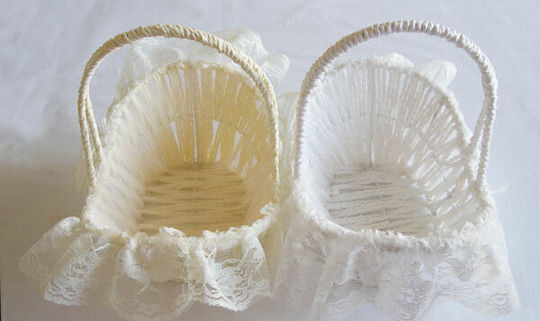 mit Spitze White 17cm