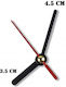 Black Metal Watch Hands 3.5-4.5cm