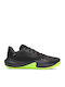Lockdown 7 Niedrig Basketballschuhe Schwarz