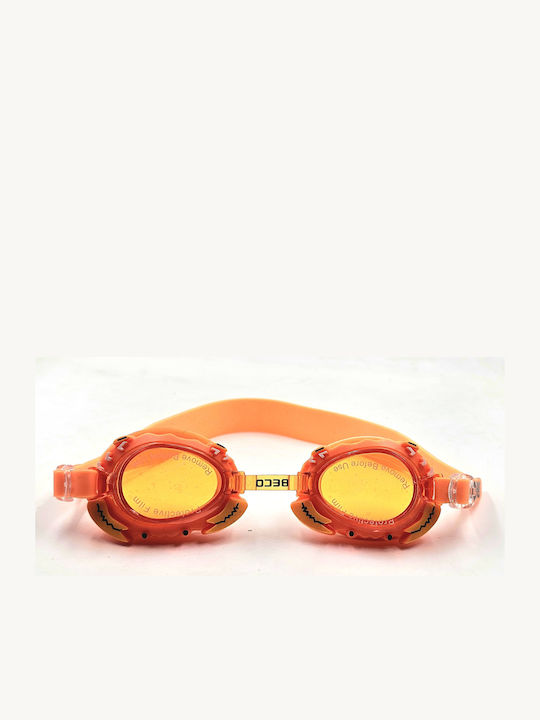 Beco Schwimmbrille Kinder mit Antibeschlaggläsern Orange