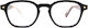Snob Cabriolet Clip Black Tortoise Gray Conventional Clip-On Gray Organic Plastic Snv165 Cpc03z 48 21