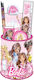Gim Barbie Kids Stationery Set with Pencil, Eraser, Notepad, Ruler and Pencil Holder 7pcs