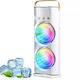 Double Fan Andowl F600 Misting System & RGB Lighting F01