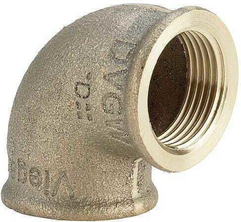Viega – 90° Threaded Elbow 1 1/2″ X 1 1/2″ Female Pipe Elbow Fittings
