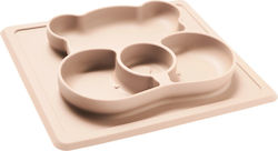 Kidnort Baby Food Plate Made of Silicone