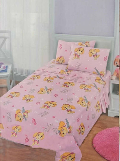 Детски Плик за Завивка Единичен Pink 165x245бр