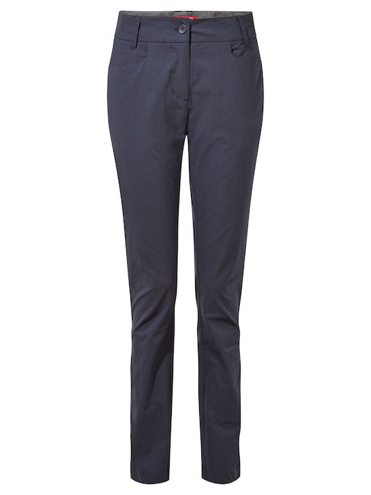 Craghoppers Femei Lung Pantaloni de drumeție Albastru