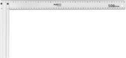 Neo Tools Winkelmesser Zimmerleute Aluminium Länge 23.5cm