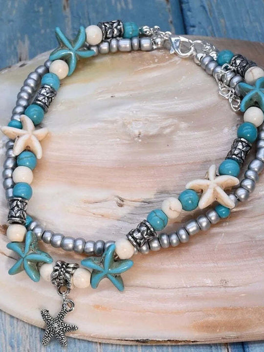 Blue Anklets