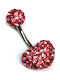 Amalfi Accessories Cercei Piercing din Oțel