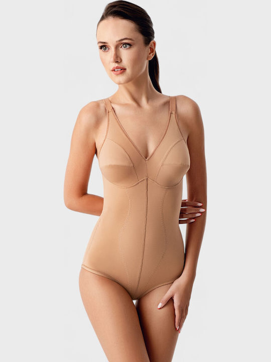 New Bra Lingerie Uplift Tightening Corset Beige