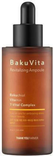 Thank You Farmer BakuVita Revitalizing Ampoule Face Serum with Retinol for Revitalization 50ml