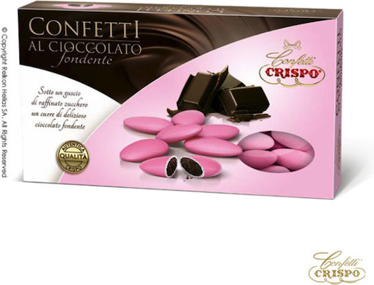 Confetti Crispo Choco Chocolate Flavoured Pink 1000gr