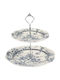 Oriana Ferelli Porcelain Dessert Tower Stand Blue Ø27cm