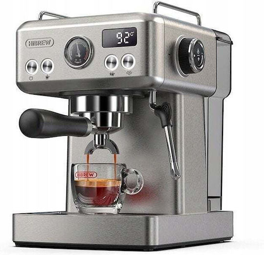 Hibrew H10a Αυτόματη Μηχανή Espresso Πίεσης 19bar για Cappuccino Καφέ
