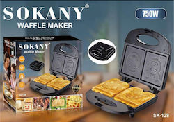 Sokany SPV-128SK 750W für 2 Sandwiches Sokany SPV-128SK 750W für 2 Sandwiches