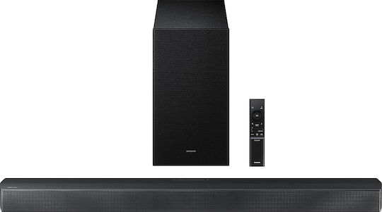 Samsung HW-B650F Soundbar 3.1 Bluetooth και HDMI με Ασύρματο Subwoofer και Τηλεχειριστήριο Μαύρο