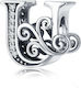 Silber Charm 925 Buchstabe U