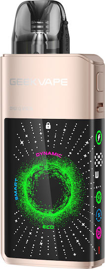 Geek Vape Digi Q Pod-Bausatz 3ml mit eingebauter Batterie 1600mAh Gold