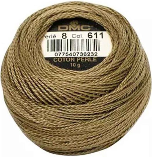 Νήμα Κέντημα Dmc Coton Perlé Art 116 10gr 80m 611