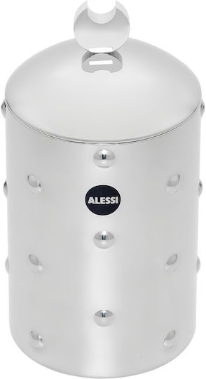 Alessi Кутия Обща Употреба с капак от Неръждаема Стомана Сив 1140мл