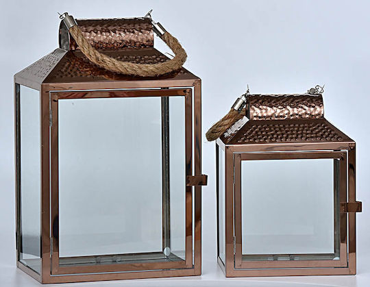 Kaliso Laterne Metallisch Bronze 42x26x18cm 1Stück Kaliso Laterne Metallisch Bronze 42x26x18cm 1Stück