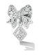 Daskalakis Silver Charm with Zircon Stones