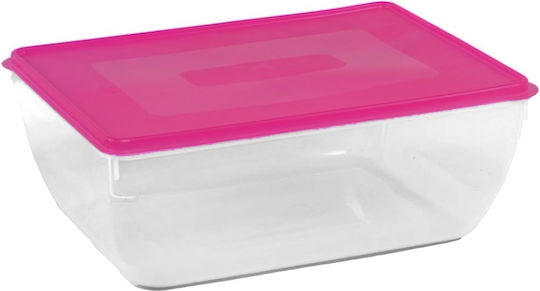 Cyclops Plastic Lunch Box Pink 10000ml