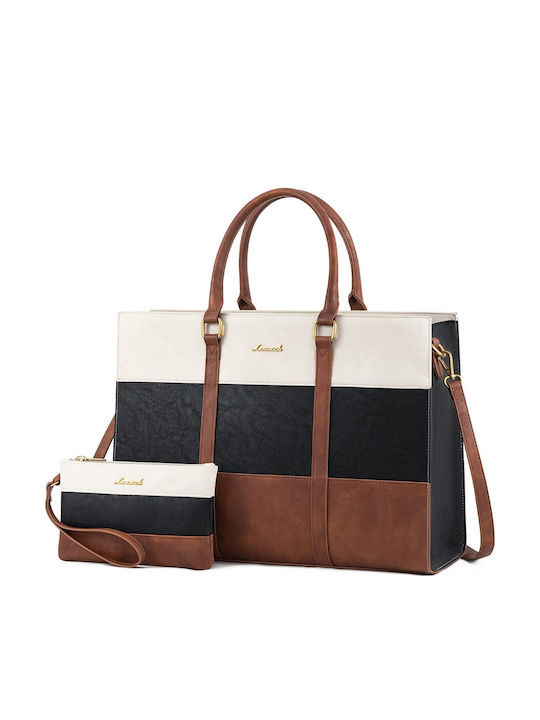 Set Women's Bag Shopper Shoulder Beige