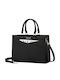 Set Women's Bag Tote Handbag Black