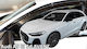 Heko Set of Windbreakers Front and Rear Car Dark Fime for Audi A5 2024+ 4pcs