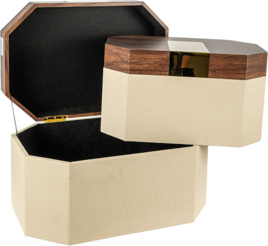 Zen Collection Set Dekorative Boxen Holz 2Stück Zen Collection Set Dekorative Boxen Holz 2Stück