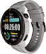 AGM Legion Smartwatch με Παλμογράφο (Γκρι)