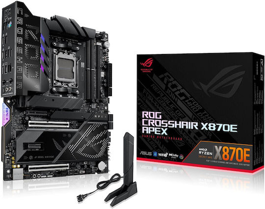 Asus ROG Crosshair X870E Apex Wi-Fi Motherboard ATX με AMD AM5 Socket 90MB1KR0-M0EAY0