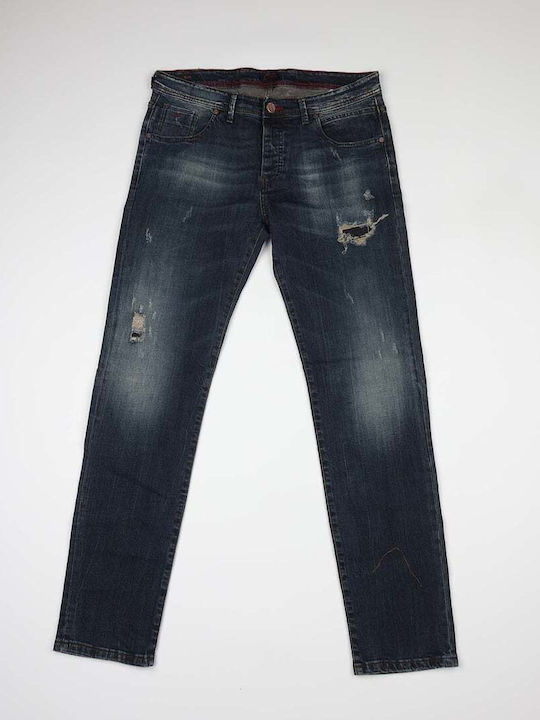 Men's Jeans Pants with Slim Fit Black