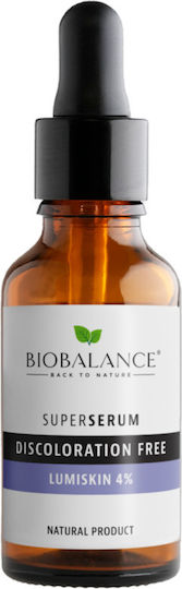 Alpaya Dermaceuticals Super Serum Discolorare Fără cu Lumiskin 4% Ser al Fetei Hidratare și Anti-îmbătrânire cu Vitamina C și AHA pentru Strălucire 30ml