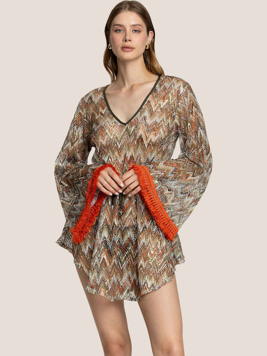 4Giveness Green Beachwear Caftan