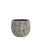 Mica Pot Off White 12x12x12cm.