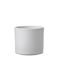 Mica Γλάστρα Πήλινη White 13x13x14εκ.