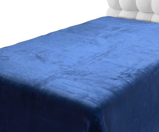 Silk Fashion Υπέρδιπλη 220x240εκ. Μπλε